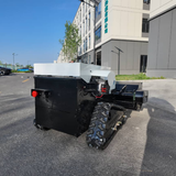 Diesel brush cutter lawn mower