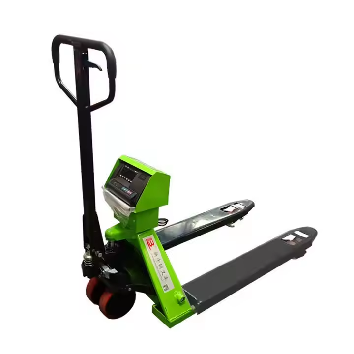 HT-Electronic scale hand pallet truck