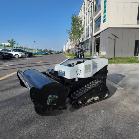 Diesel brush cutter lawn mower