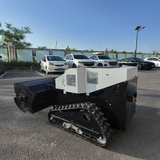 Diesel brush cutter lawn mower